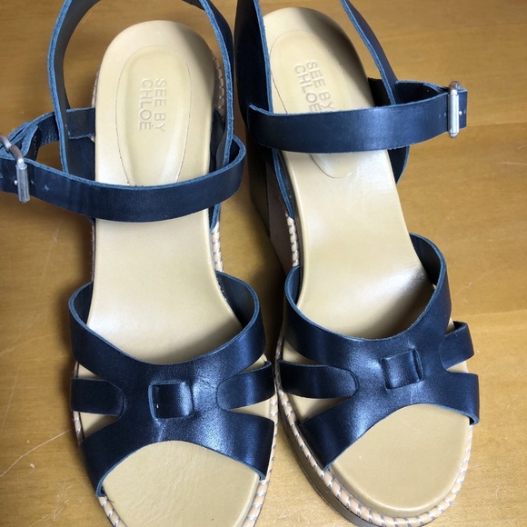 See By Chloe platform sandals in size 36 US 6 - Picture 3 of 6